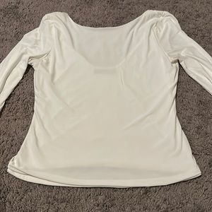 Long sleeve white shirt